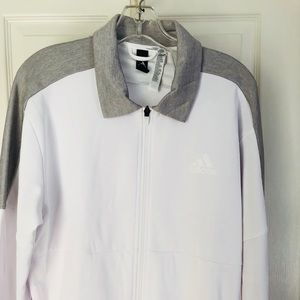 Adidas lightweight tracksuit jacket top